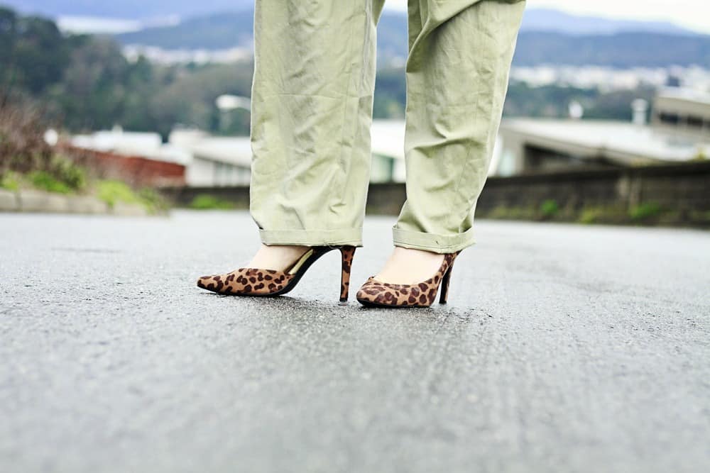 Red sweater and green jumpsuit - Whimsy Soul