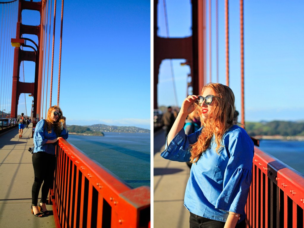 Walking across the Golden Gate Bridge - Whimsy Soul