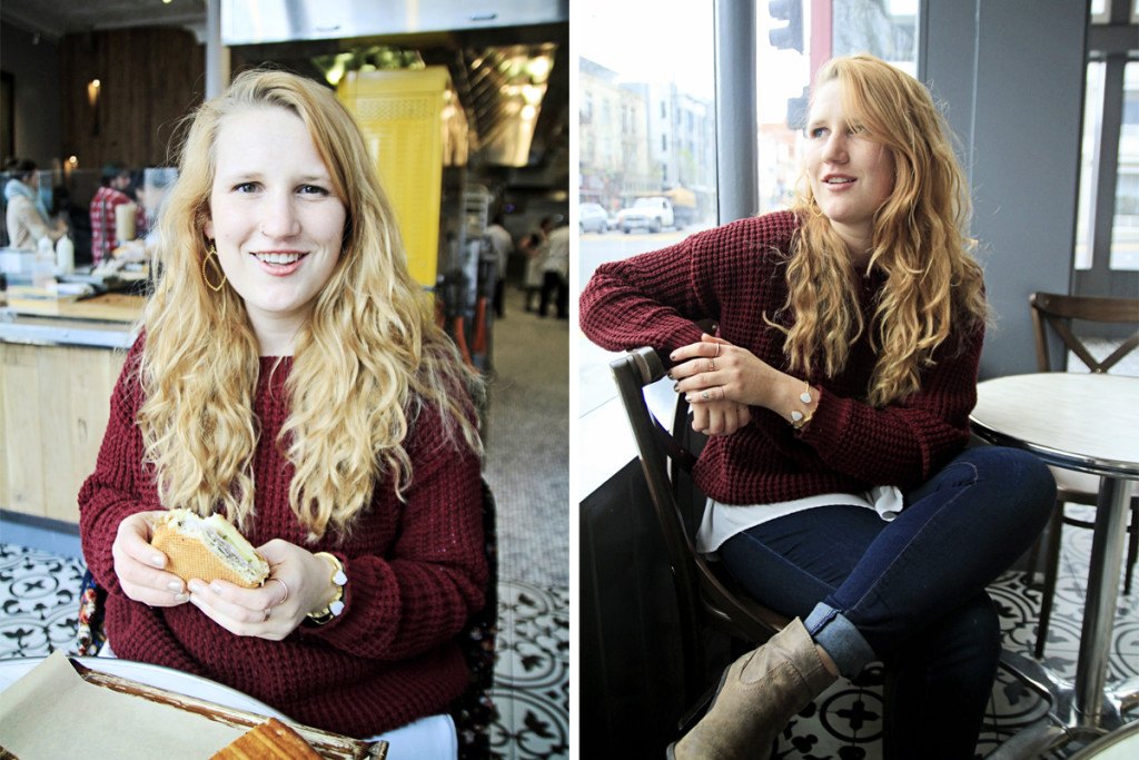 b on the go in San Francisco - lunch date