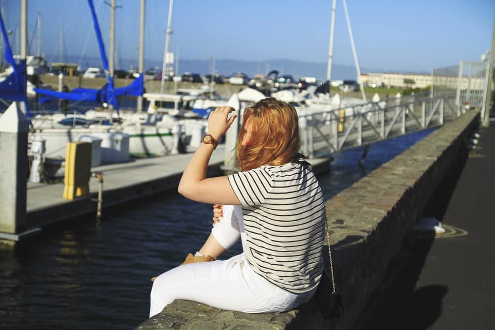Lou & Grey Pants. At the Marina in San Francisco