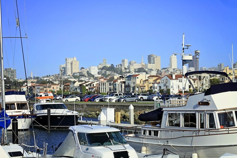 Lou & Grey Pants. At the Marina in San Francisco