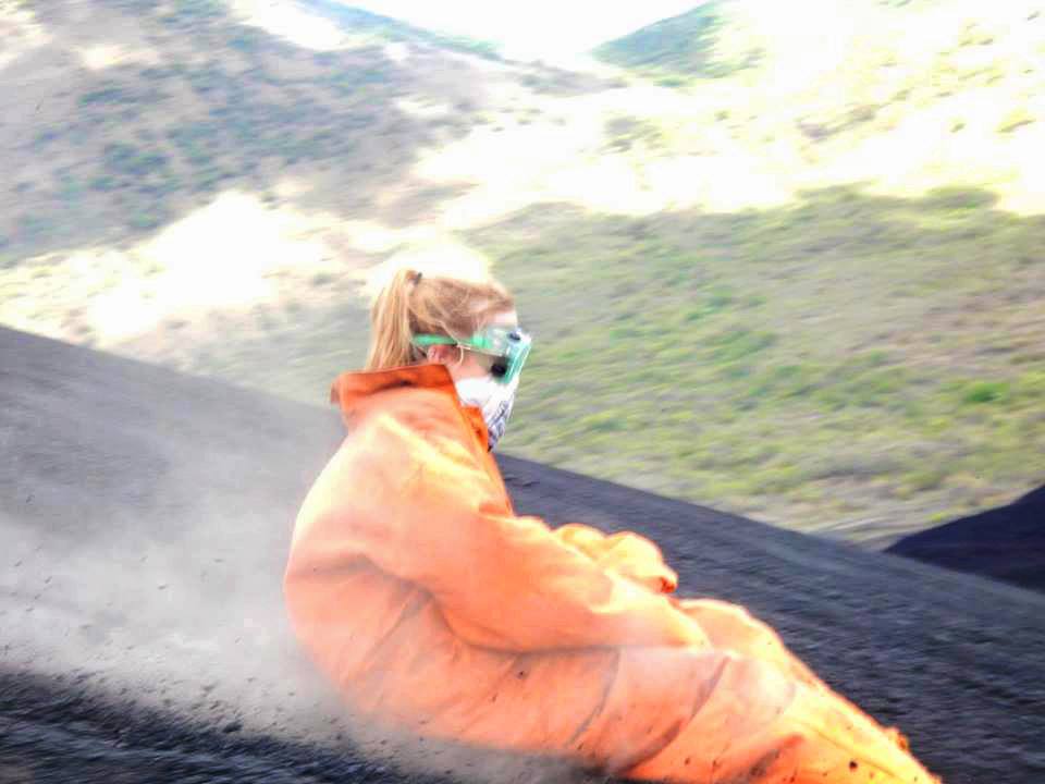 Bigfoot Hostel Volcano Boarding in Leon