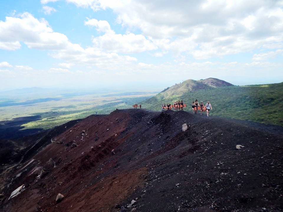 Bigfoot Hostel Volcano Boarding in Leon