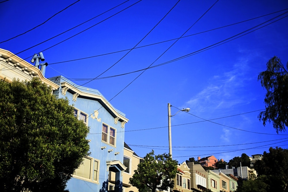 Stretch Denim Patchwork Shift Dress