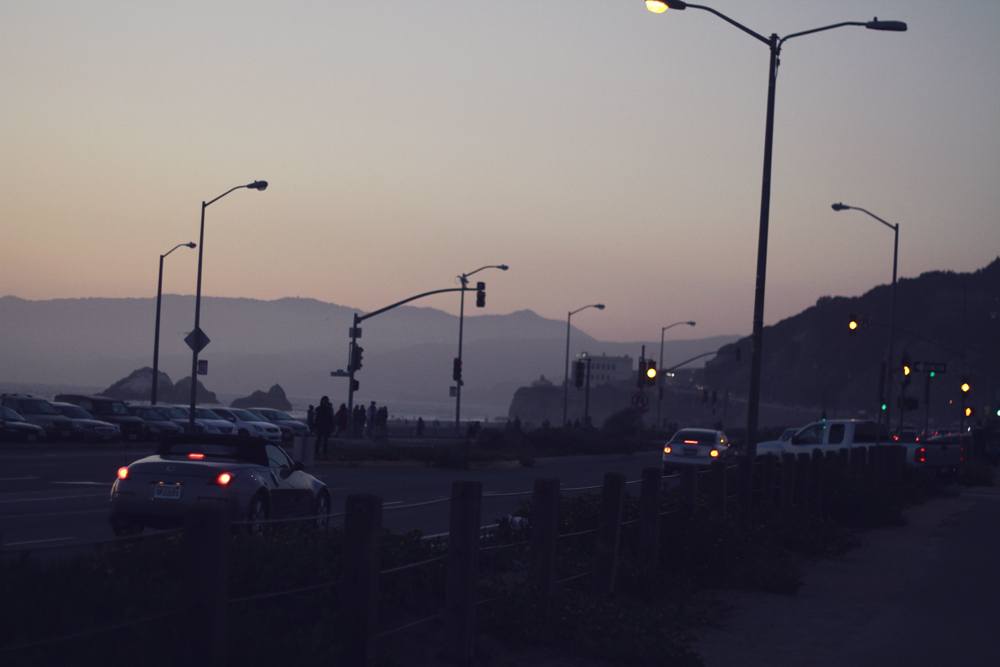 Ocean Beach at Sunset