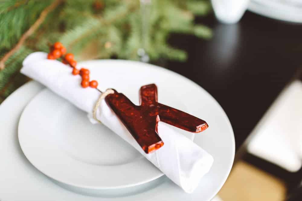 Christmas Brunch table decor