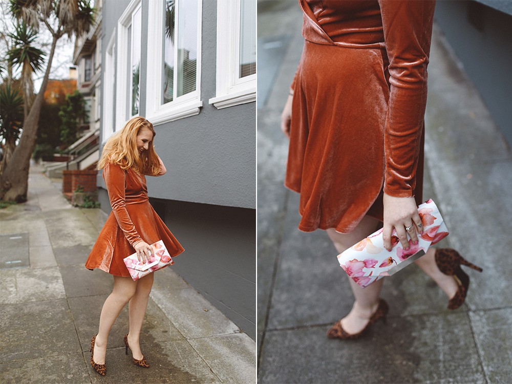 Peach urban outfitters dress, 10 fun holiday dresses