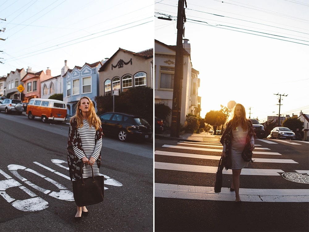 Parker Clay leather tote