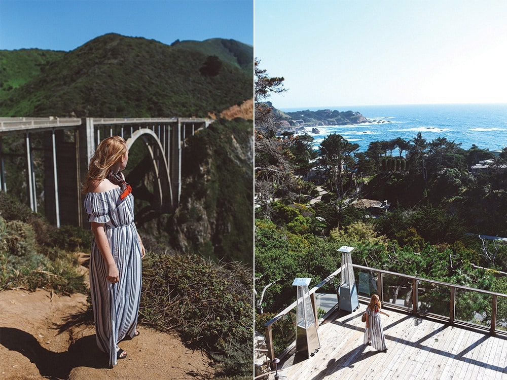 stripped dress, Brixby Bridge