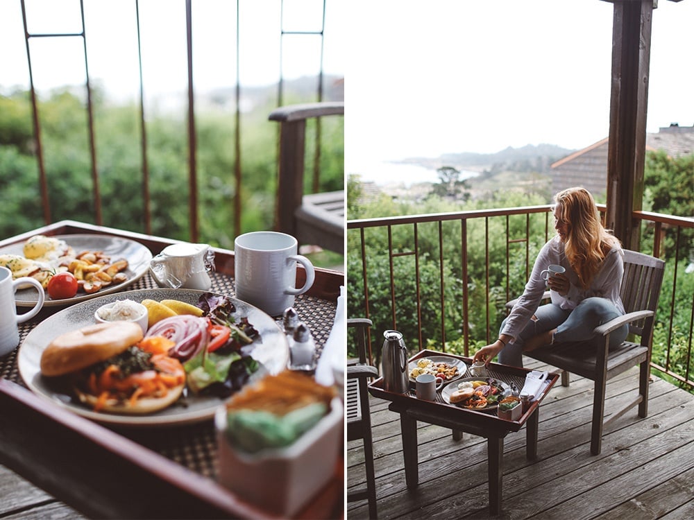 Hyatt Highlands Inn room service