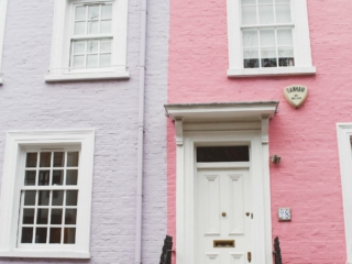 black scallop dress chelsea london