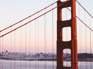Gate Bridge San Francisco sunset
