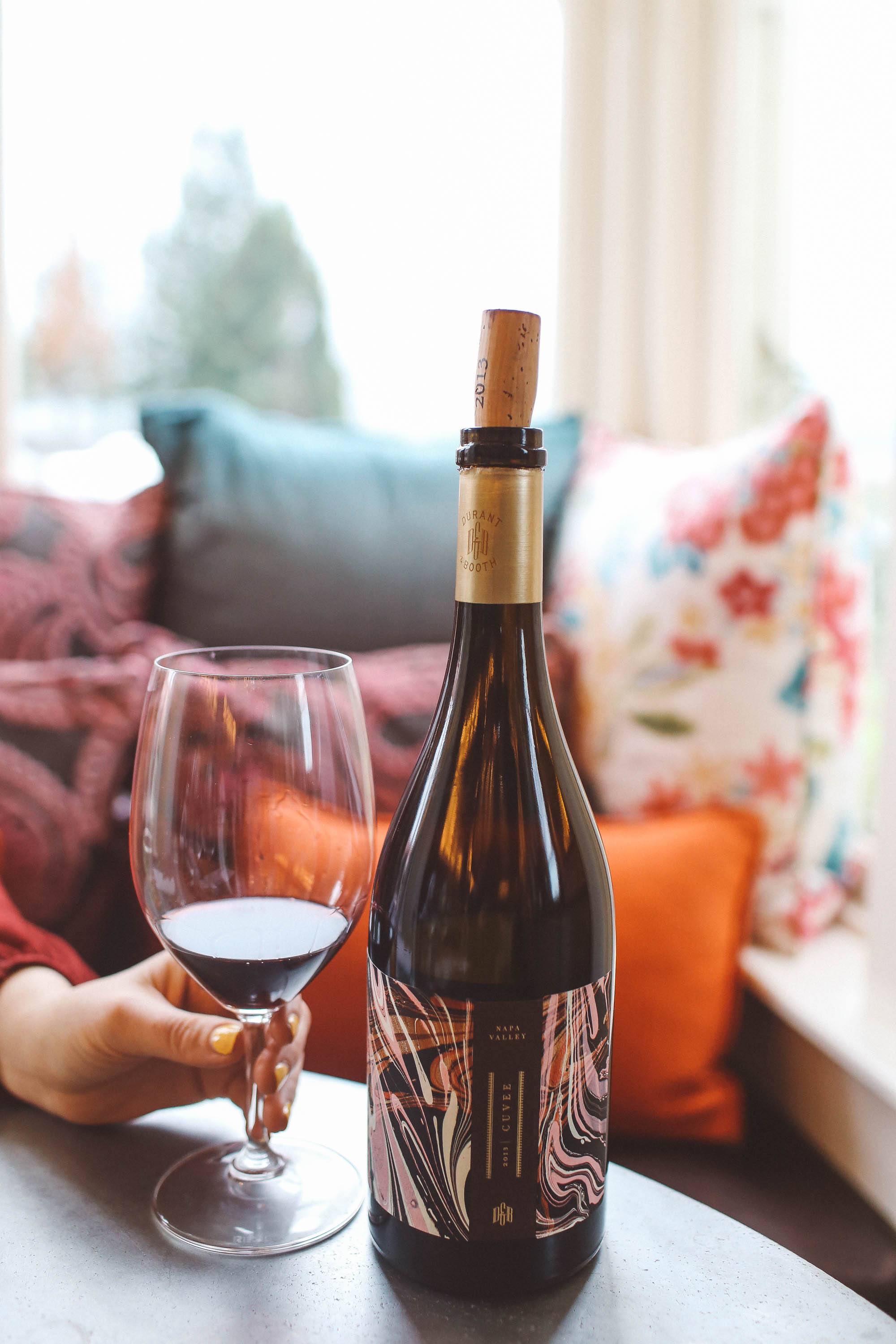 durant booth napa wine tasting