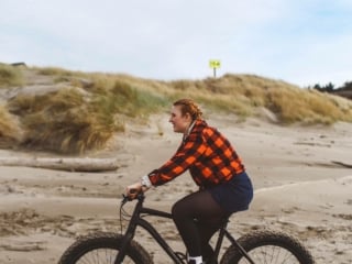 oregon coast fat tire biking