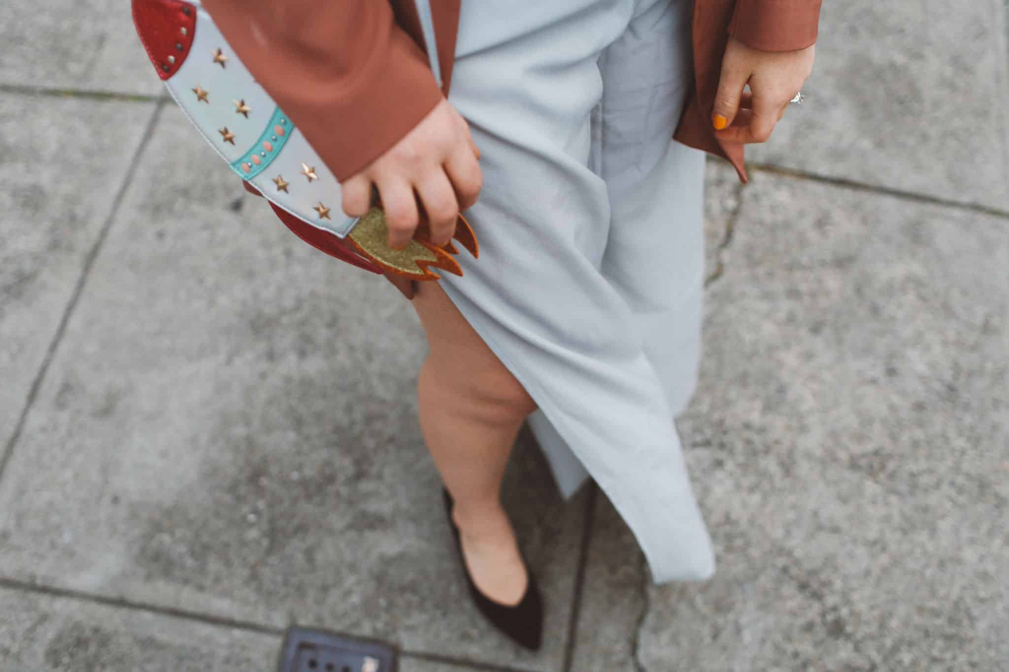 Wide Leg Pants With Side Slits