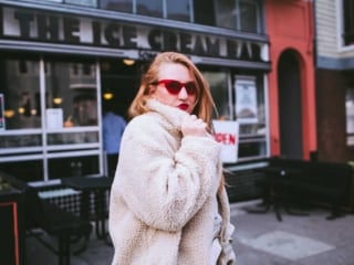 women in front of ice cream bar