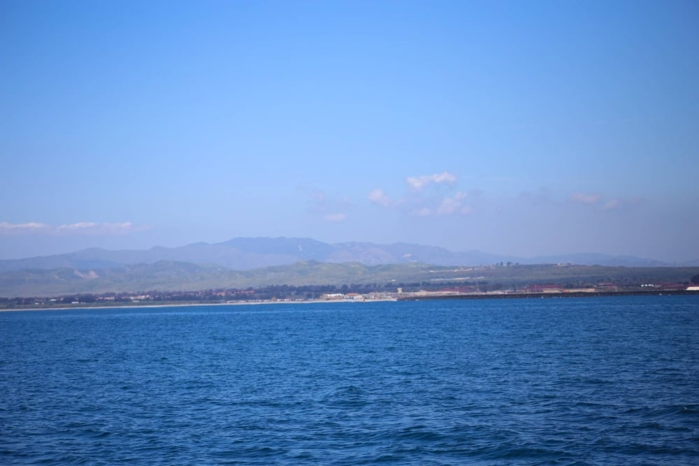 Oceanside, Ca from a whale watching boat