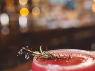 Cocktail at Masters Kitchen and Cocktail bar in Oceanside, California