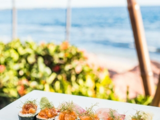 Amazing Chef' Special Sushi roll at Japengo at the Hyatt Regency Maui