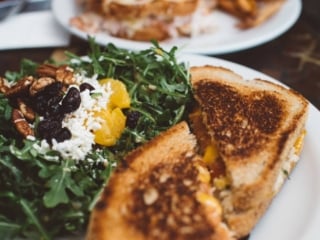 Sandwiches at the Crossroads Cafe in Joshua Tree California