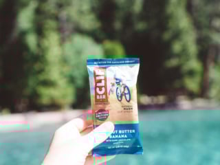 Clif Bar hiking snack
