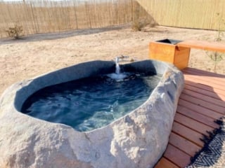 Joshua Tree Airbnb with a private hot spring!