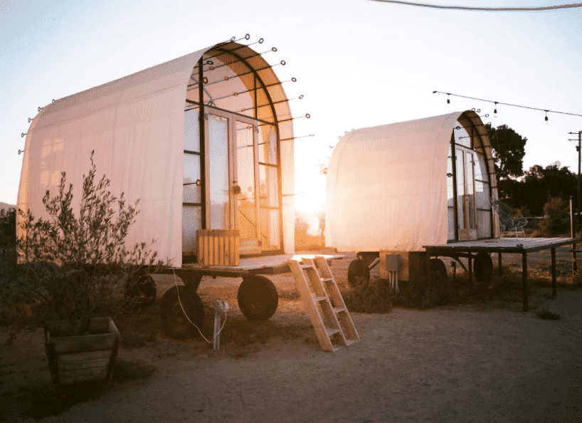 Whimsy Soul - glamping california Big Sky Shelton Hut