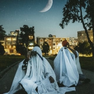 TikTok ghost trend photo shoot in San Francisco