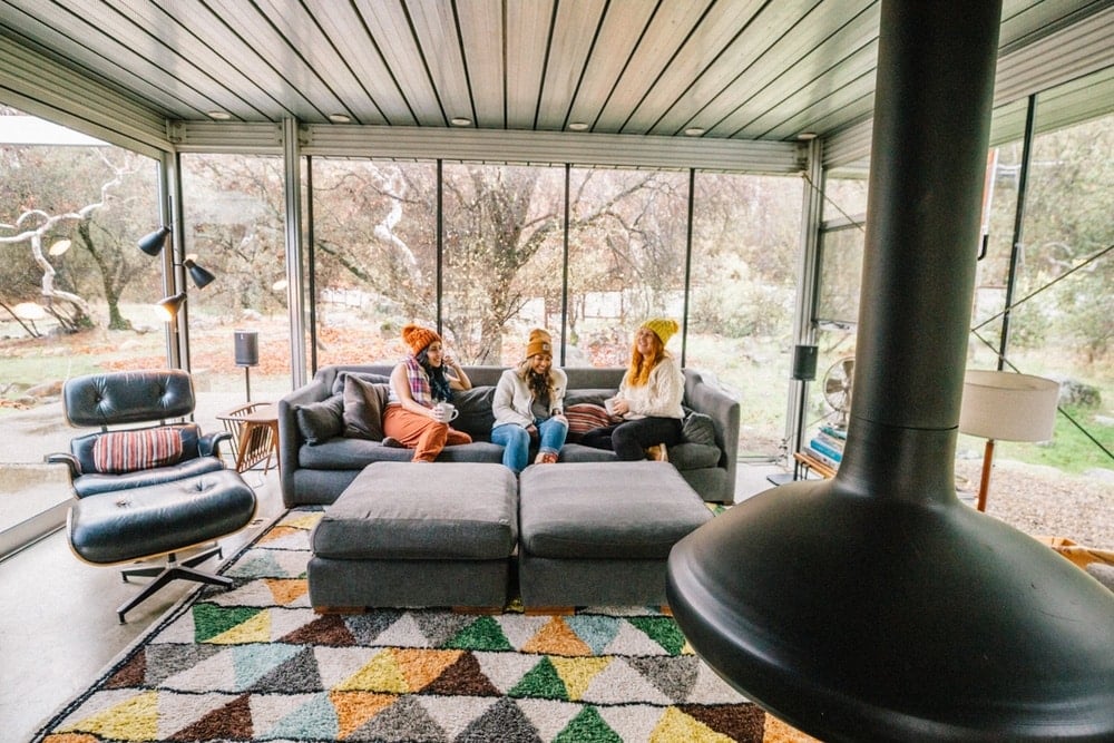 Whimsy Soul - glass house airbnb california-101
