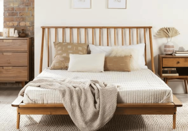 Image for Desert Fields Boho Modern Queen Platform Bed