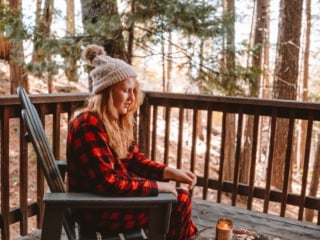 Whimsy Soul - cabin vibes candle flannel season-106